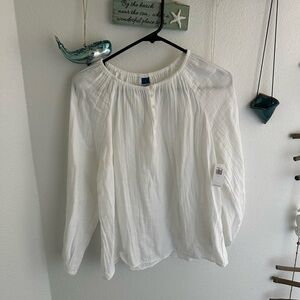3/$10 SPECIAL! NWT Old Navy White Blouse Size Small